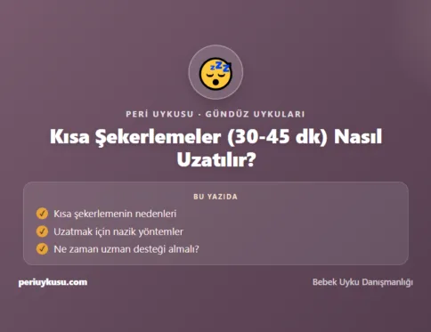 Kısa — Kısa Şekerlemeler (30-45 dk) Nasıl Uzatılır?