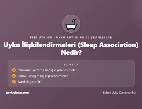 Uyku — Uyku İlişkilendirmeleri (Sleep Association) Nedir?