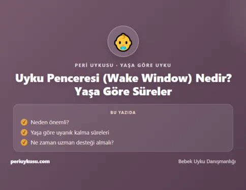 Uyku Penceresi — Uyku Penceresi (Wake Window) Nedir? Yaşa Göre Süreler