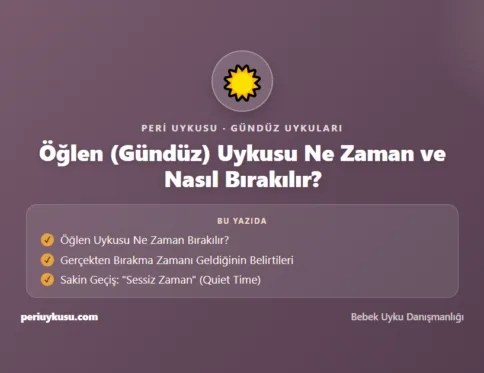 Öğlen — Öğlen (Gündüz) Uykusu Ne Zaman ve Nasıl Bırakılır?