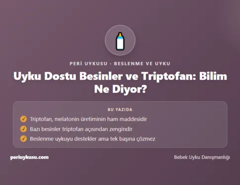 Triptofan — Uyku Dostu Besinler ve Triptofan: Bilim Ne Diyor?
