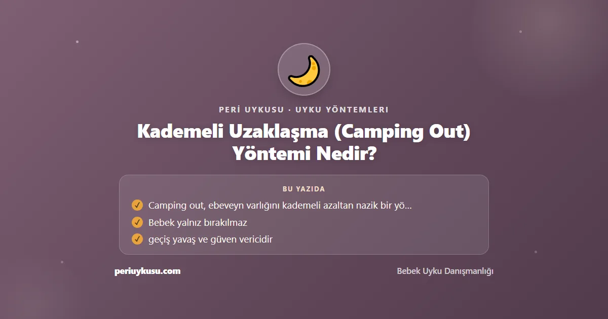 Yöntemi — Kademeli Uzaklaşma (Camping Out) Yöntemi Nedir?