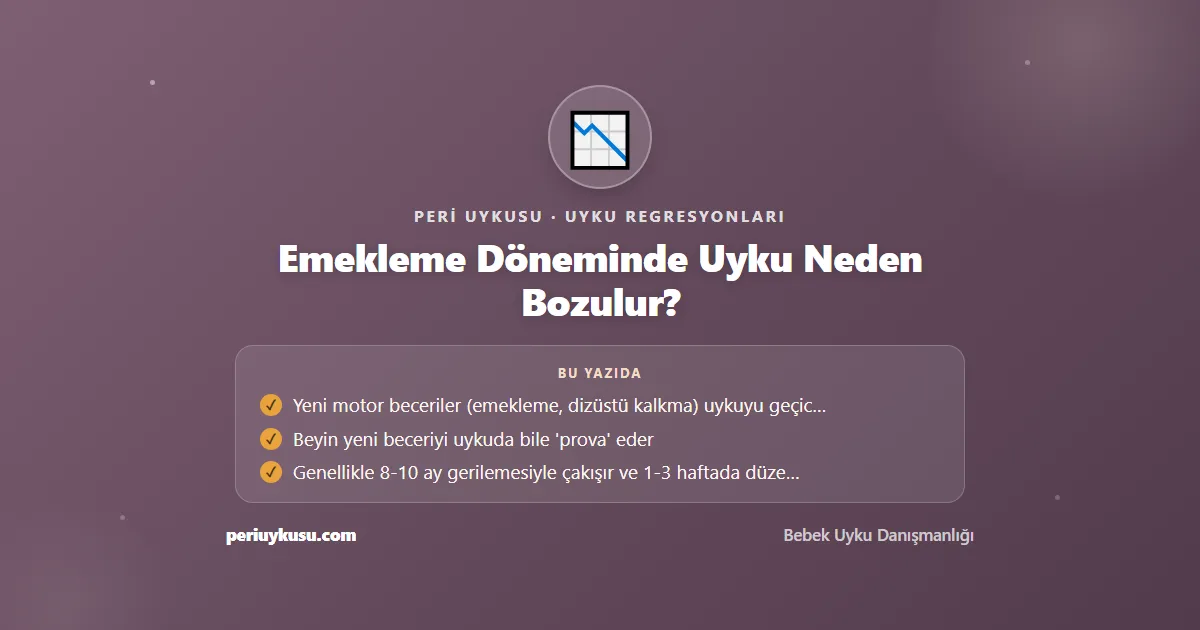 Emekleme — Emekleme Döneminde Uyku Neden Bozulur?