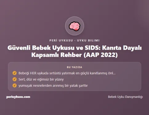 Güvenli — Güvenli Bebek Uykusu ve SIDS: Kanıta Dayalı Kapsamlı Rehber (AAP 2022)