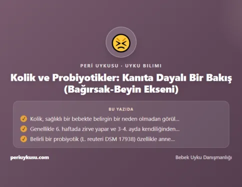 Kolik — Kolik ve Probiyotikler: Kanıta Dayalı Bir Bakış (Bağırsak-Beyin Ekseni)