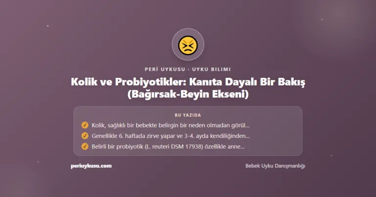 Kolik ve Probiyotikler: Kanıta Dayalı Bir Bakış (Bağırsak-Beyin Ekseni)