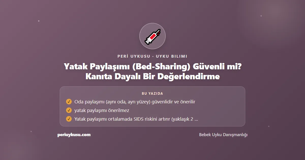 Yatak — Yatak Paylaşımı (Bed-Sharing) Güvenli mi? Kanıta Dayalı Bir Değerlendirme