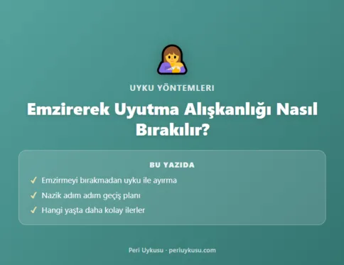 Emzirerek Uyutma Alışkanlığı Nasıl Bırakılır?